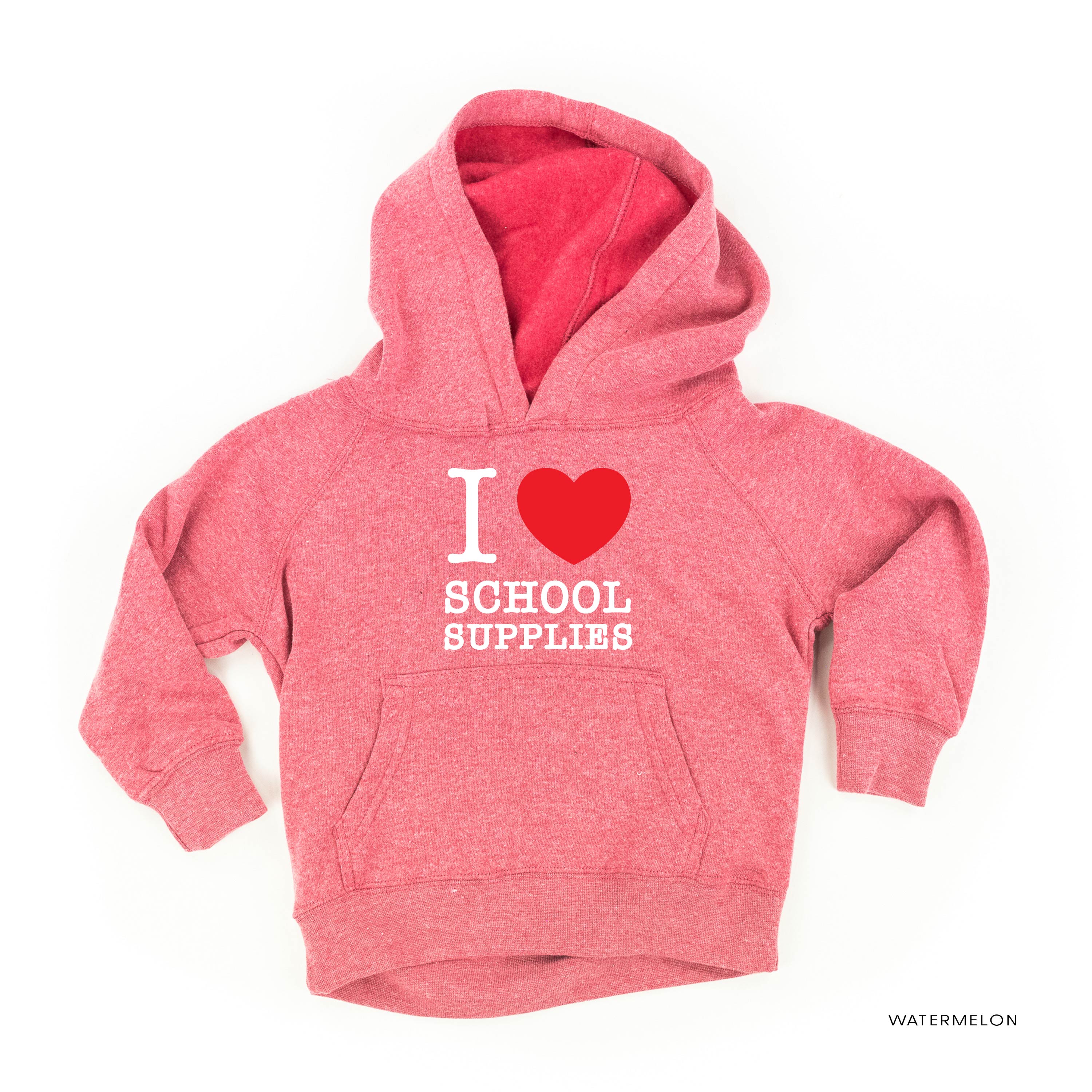 I ♥ School Supplies - Child Hoodie Little Mama Shirt Shop LLC