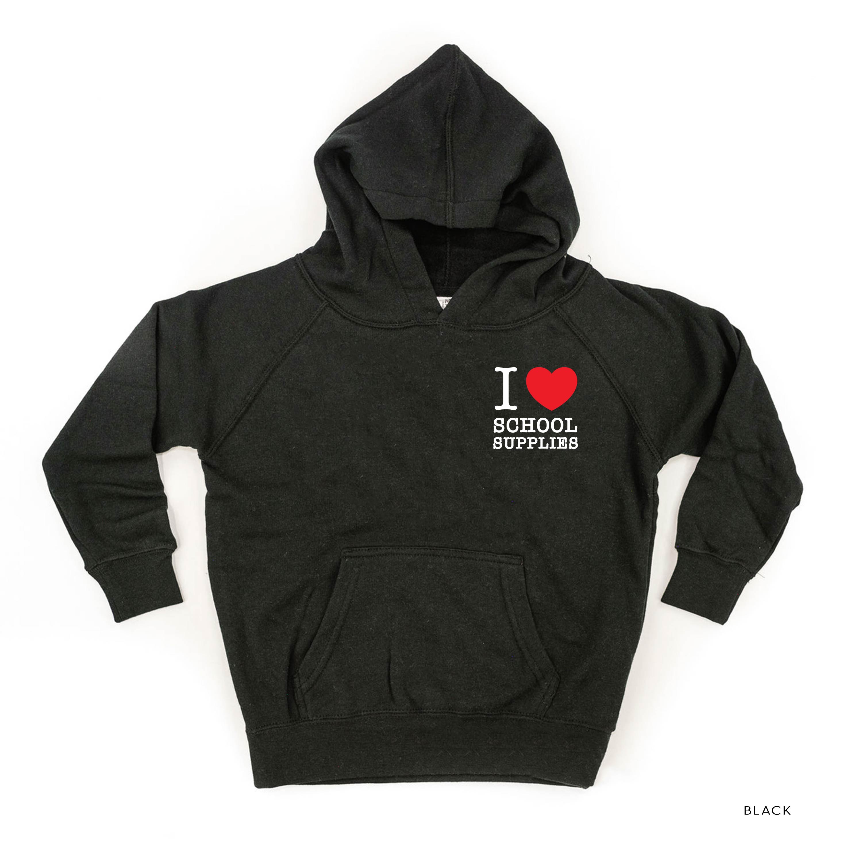 I ♥ School Supplies - Child Hoodie Little Mama Shirt Shop LLC