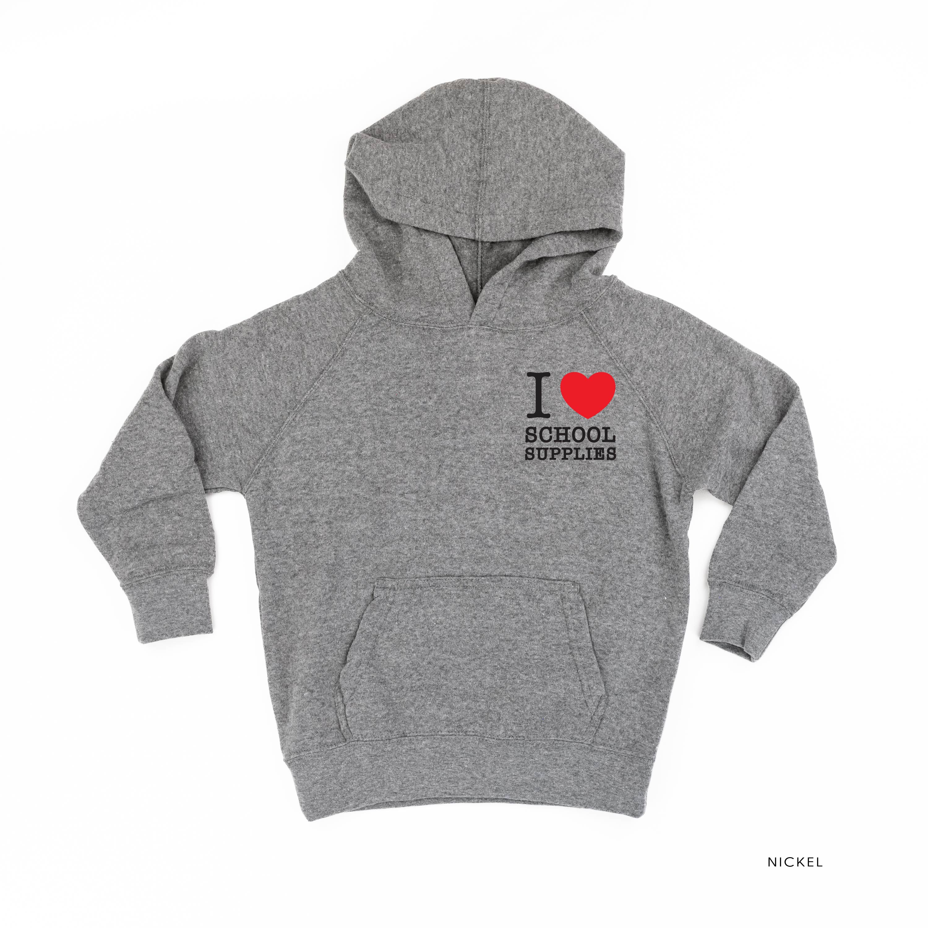 I ♥ School Supplies - Child Hoodie Little Mama Shirt Shop LLC