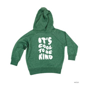 Be Kind Bruh - It's Cool to Be Kind (pf & b) - Child HOODIE Little Mama Shirt Shop LLC