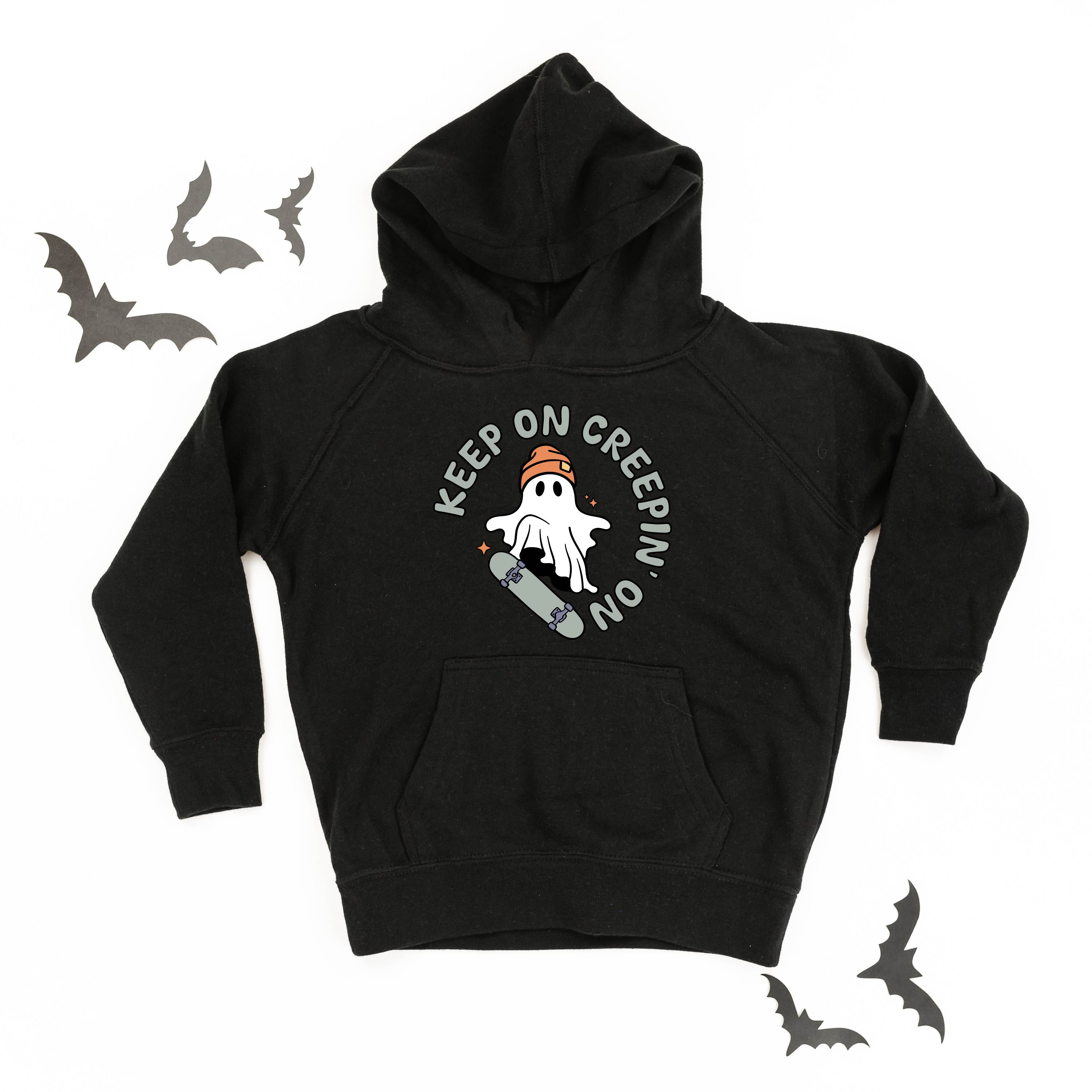 Keep On Creepin' On - BLACK - Child Hoodie Little Mama Shirt Shop LLC