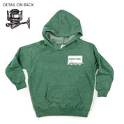 Keepin' It Reel - Fishing Reel (pf&b) - Child HOODIE Little Mama Shirt Shop LLC