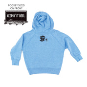 Keepin' It Reel - Fishing Reel (pf&b) - Child HOODIE Little Mama Shirt Shop LLC