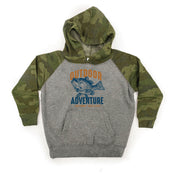 Outdoor Adventure - Child HOODIE Little Mama Shirt Shop LLC