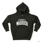 Sister of a Warrior - Varsity - Child Hoodie