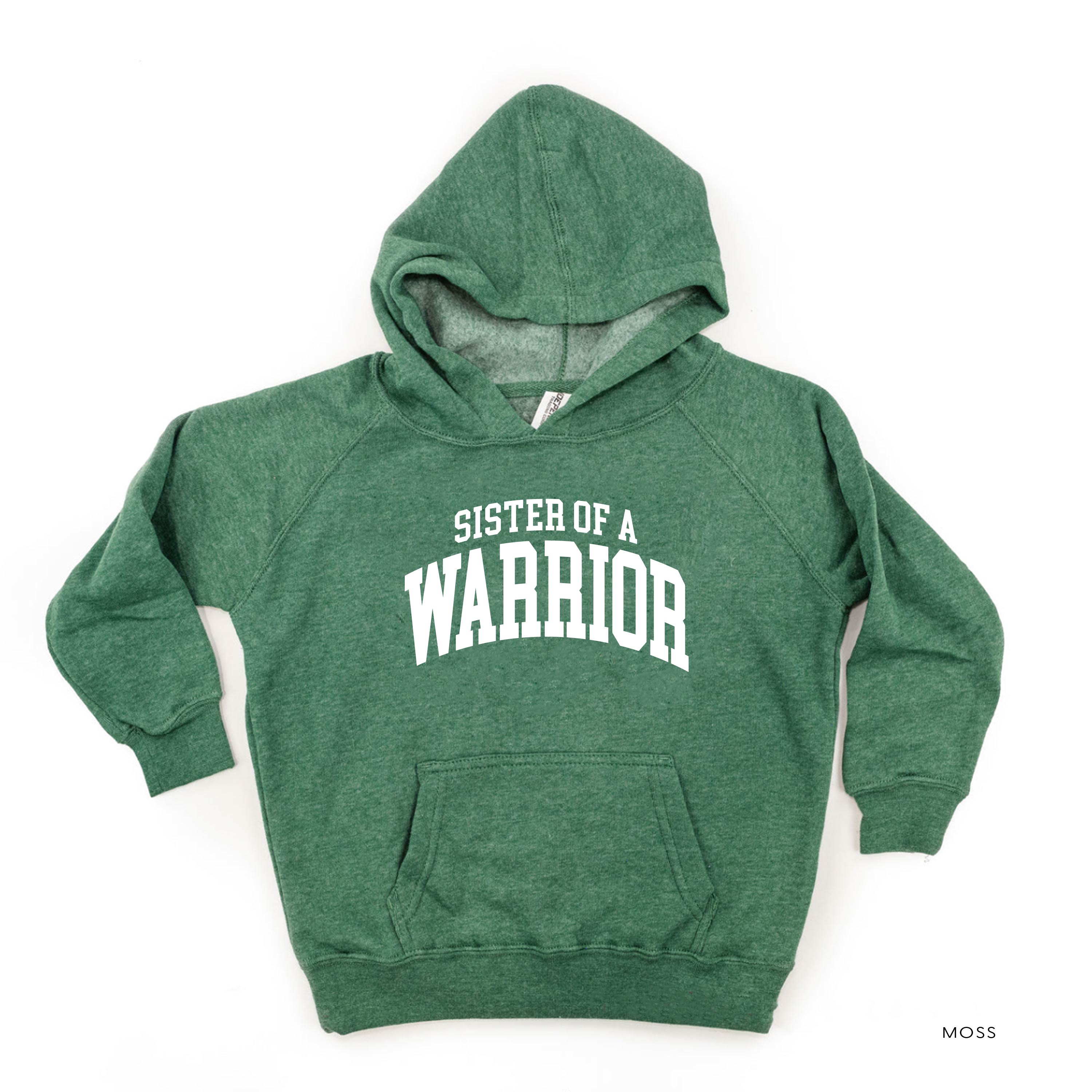 Sister of a Warrior - Varsity - Child Hoodie