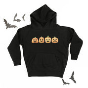 Watercolor Jack-o'-lanterns - Child Hoodie Little Mama Shirt Shop LLC