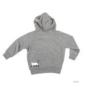 You're Freakin' Meowt! (with lower back detail) - NICKEL - Child Hoodie Little Mama Shirt Shop LLC