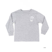 Be Kind Bruh - It's Cool to Be Kind (pf & b) - Child LONG SLEEVE Tee Little Mama Shirt Shop