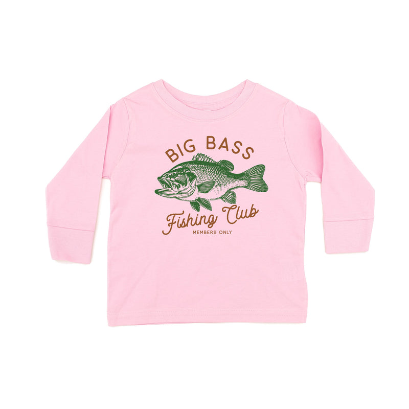Big Bass Fishing Club - Long Sleeve Child Shirt