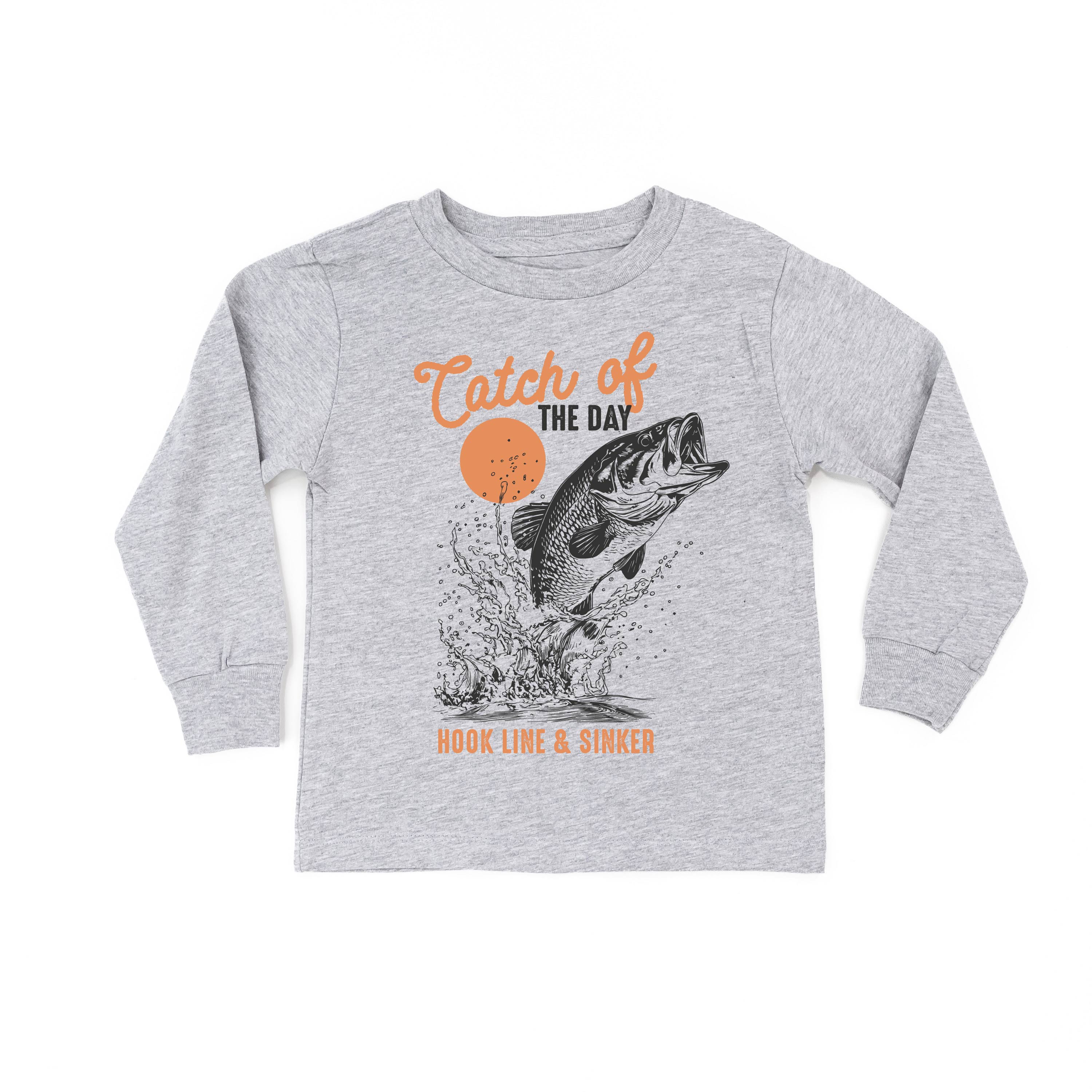 Catch Of The Day - Child LONG SLEEVE Tee Little Mama Shirt Shop