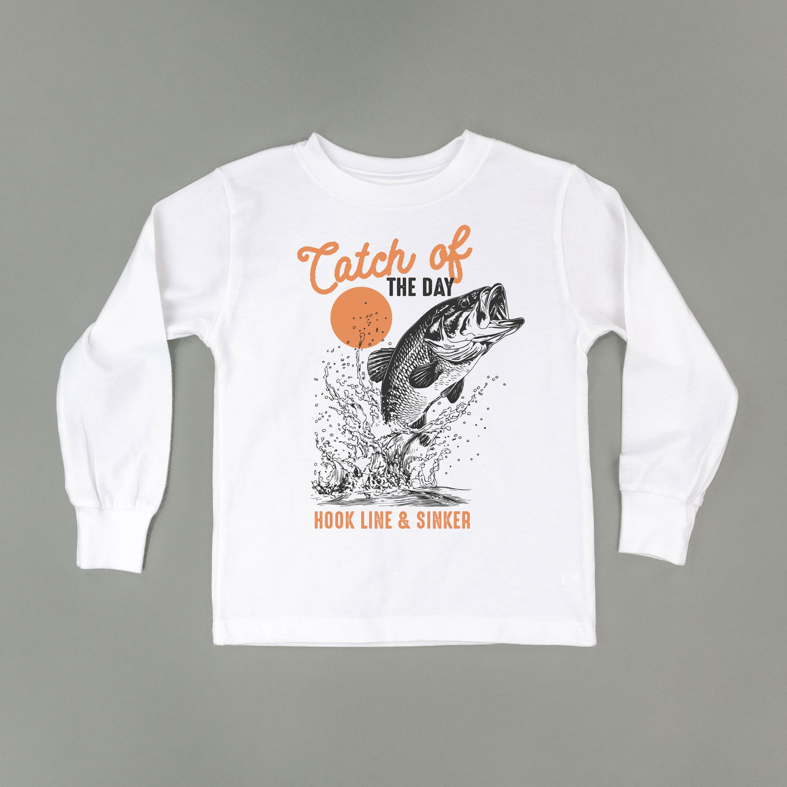 Catch Of The Day - Child LONG SLEEVE Tee Little Mama Shirt Shop