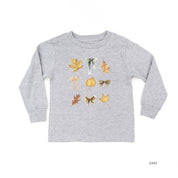 Dainty Bows and Leaves - Long Sleeve Child Shirt Little Mama Shirt Shop