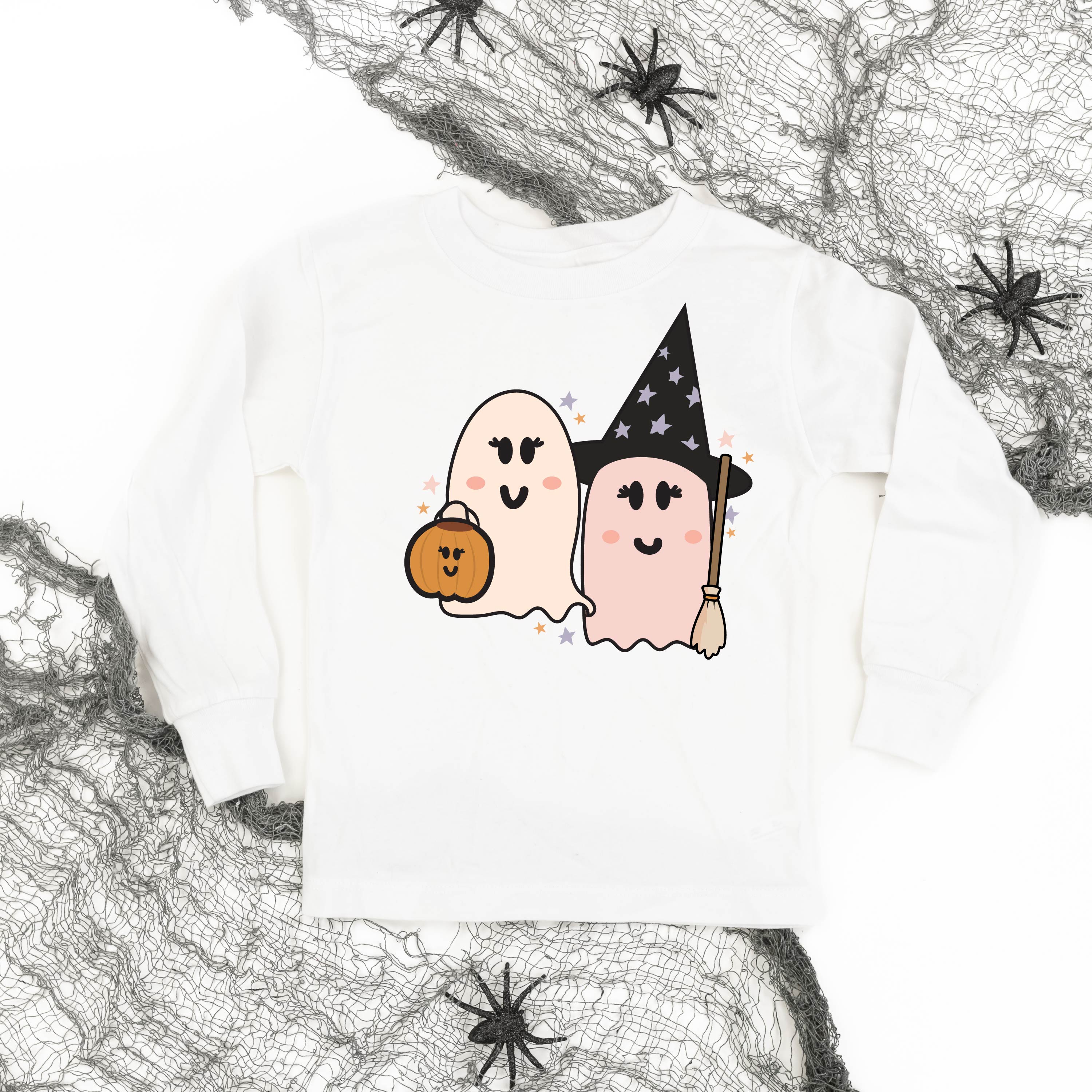 Ghosty Girls - Long Sleeve Child Shirt Little Mama Shirt Shop
