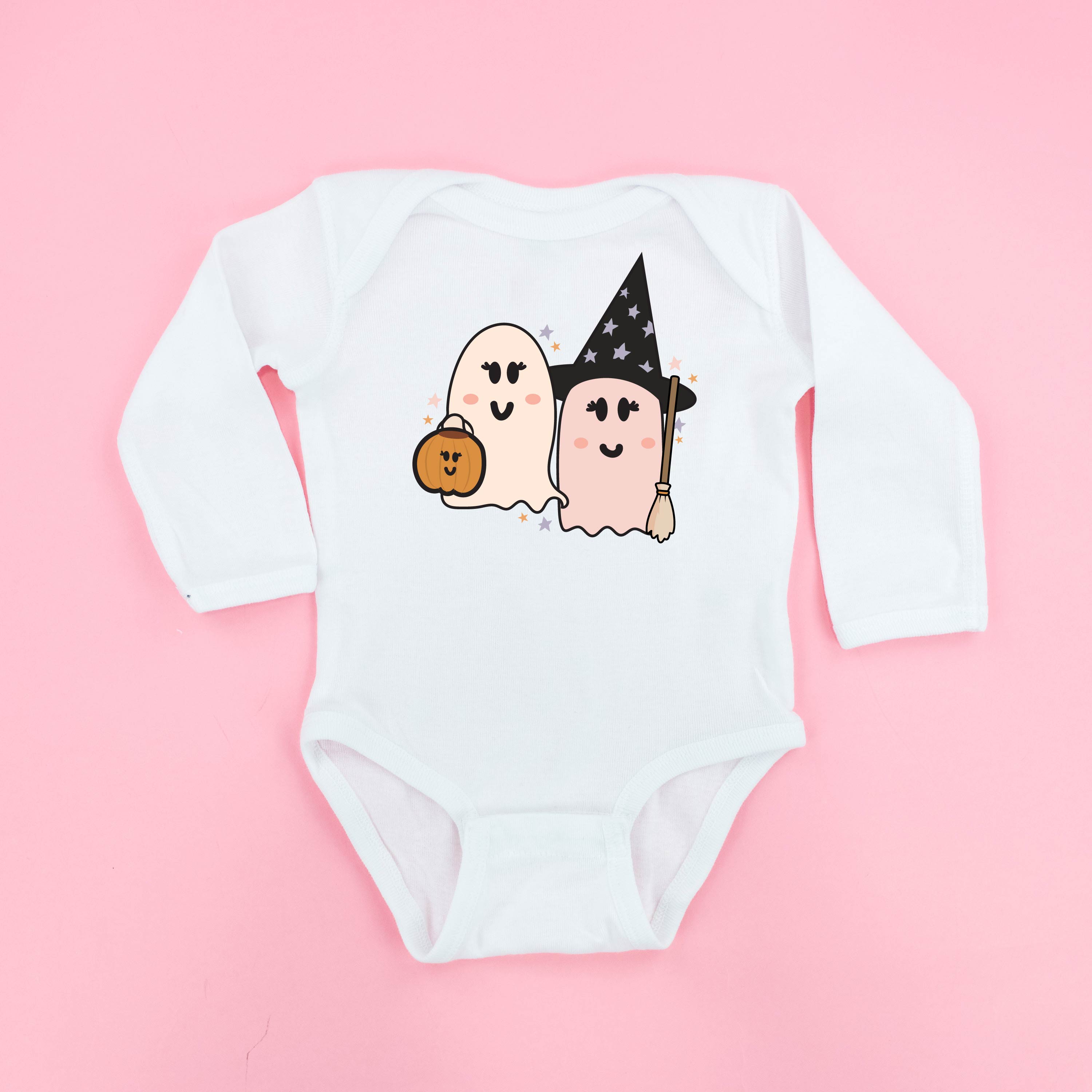 Ghosty Girls - Long Sleeve Child Shirt Little Mama Shirt Shop
