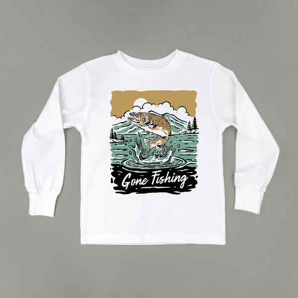 Gone Fishing - Long Sleeve Child Shirt