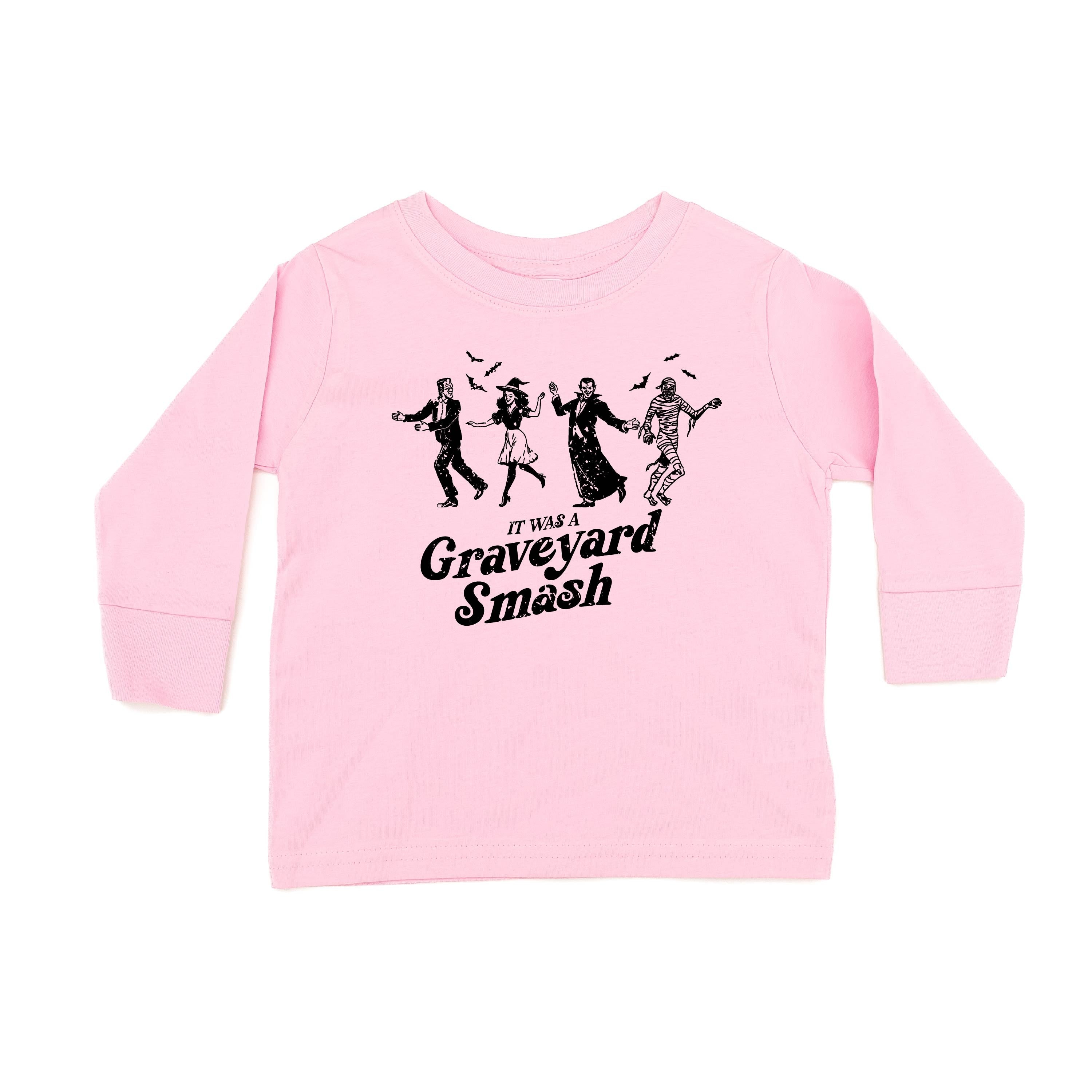 It Was a Graveyard Smash - Long Sleeve Child Shirt Little Mama Shirt Shop