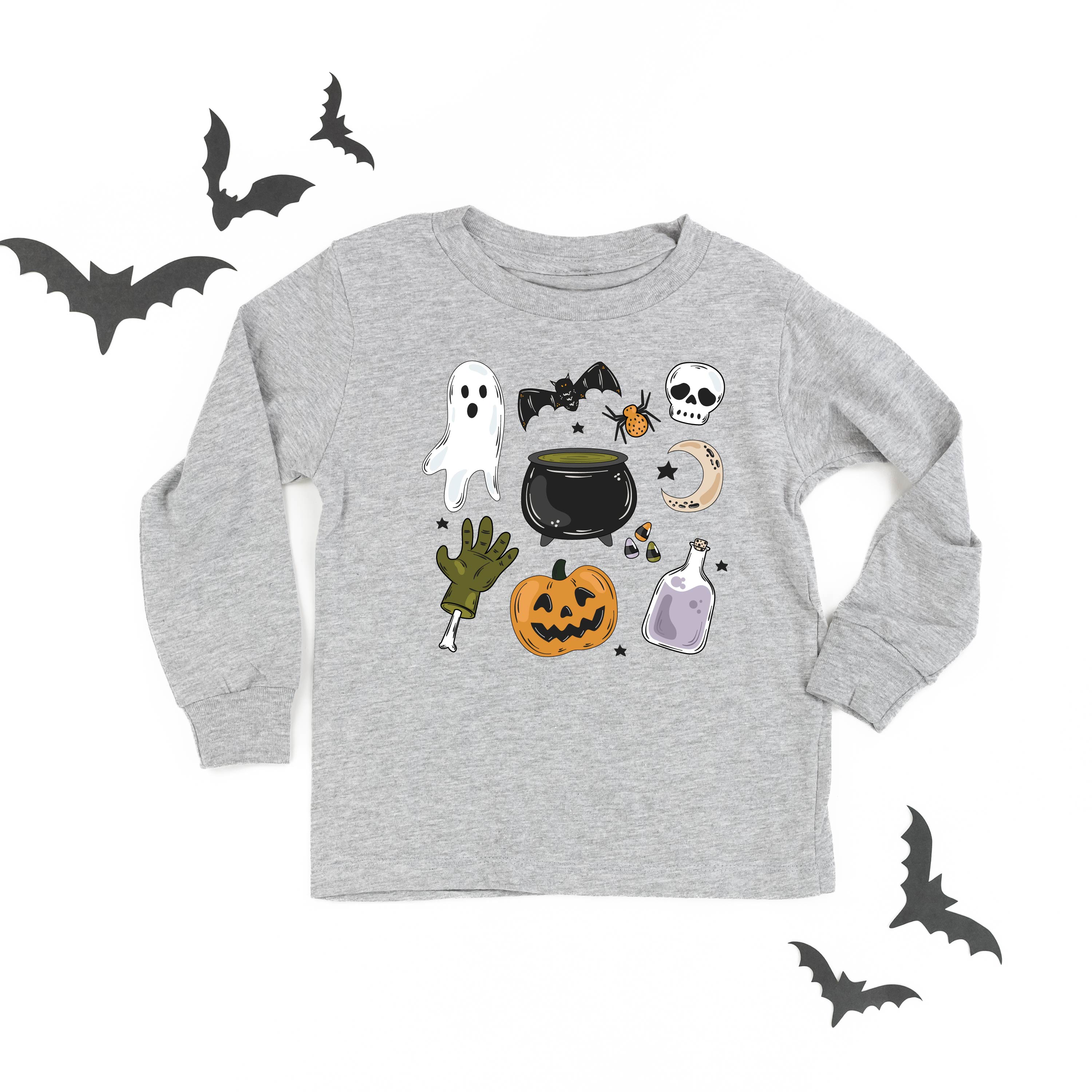 Halloween Things - Long Sleeve Child Shirt Little Mama Shirt Shop
