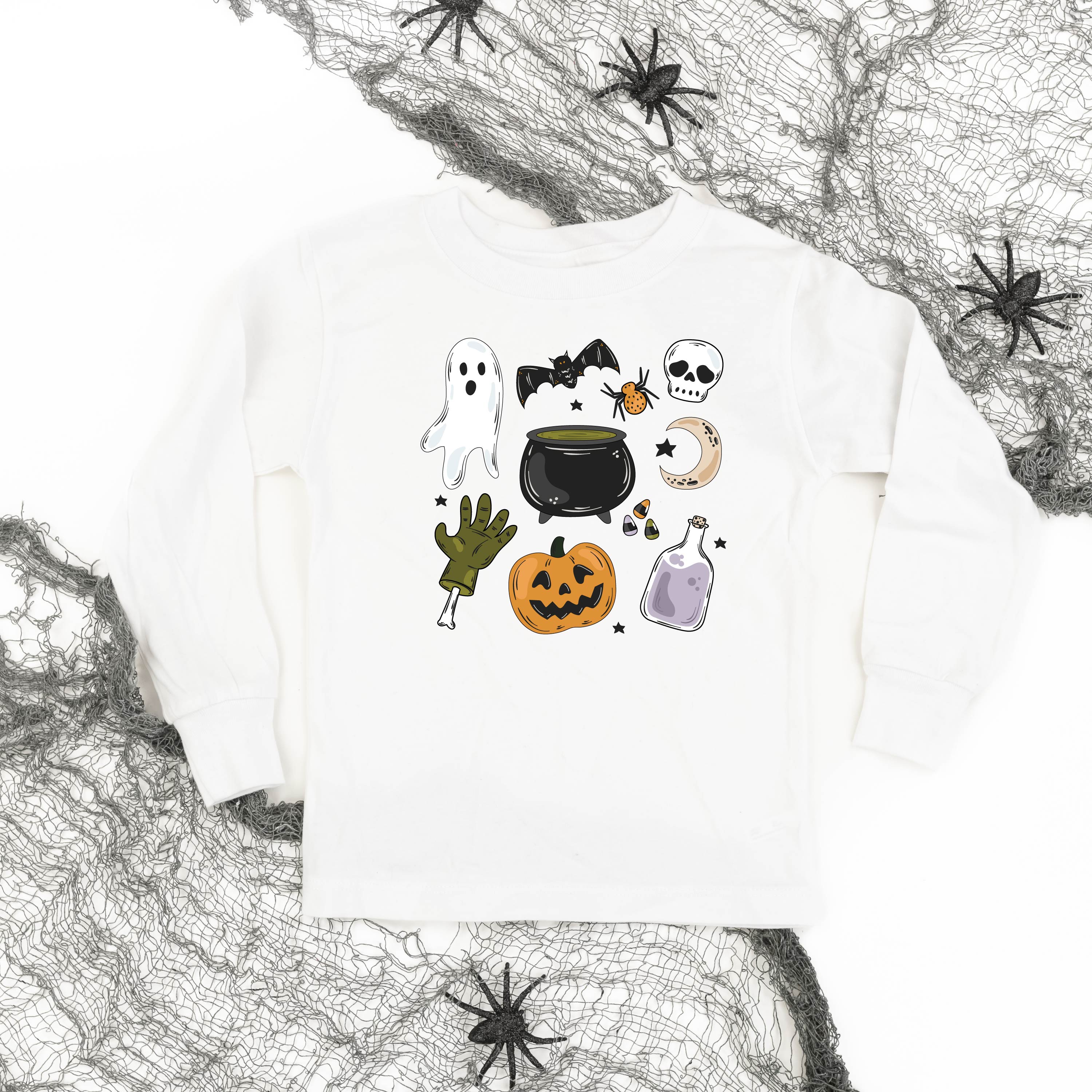 Halloween Things - Long Sleeve Child Shirt Little Mama Shirt Shop