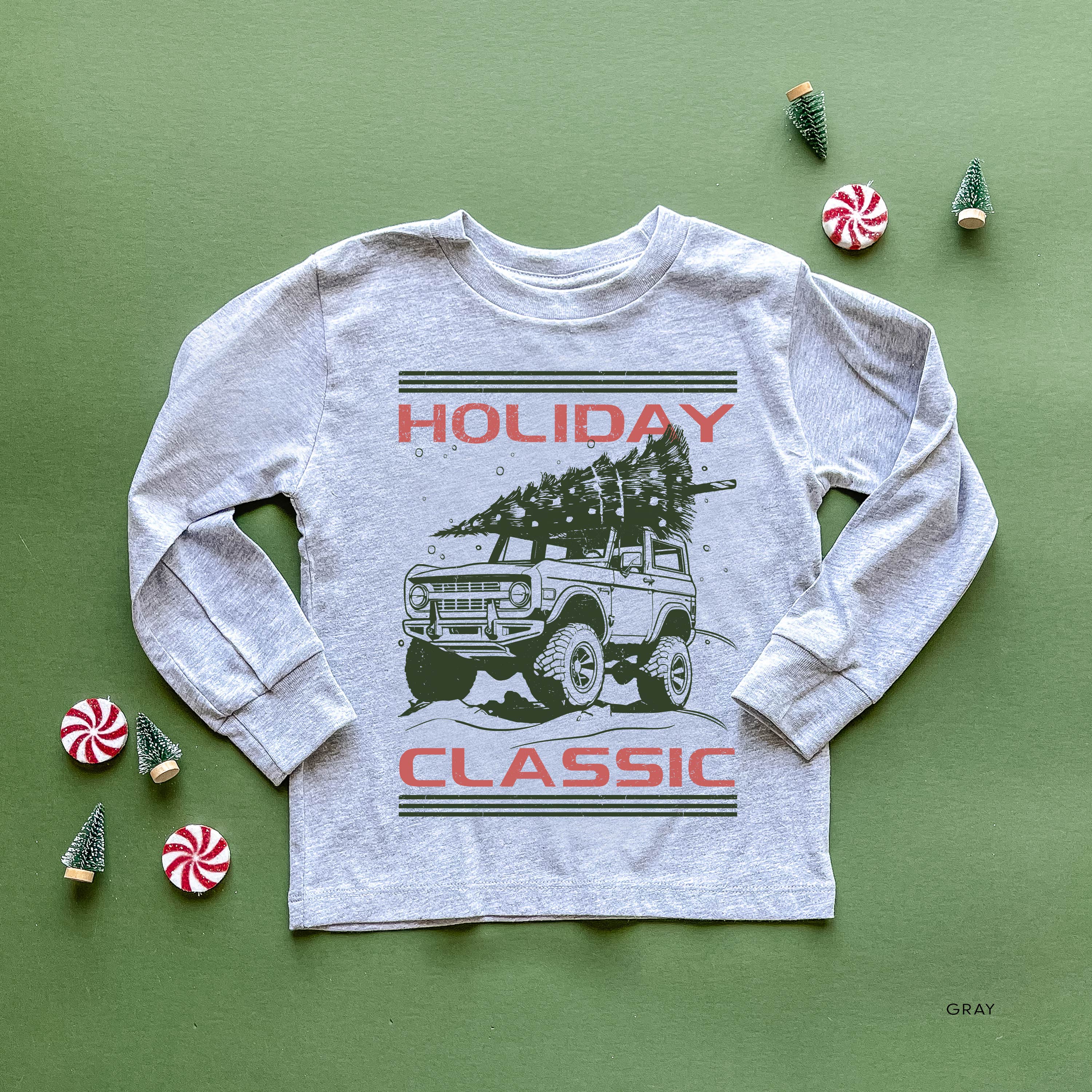 Holiday Classic - Child LONG SLEEVE Tee Little Mama Shirt Shop