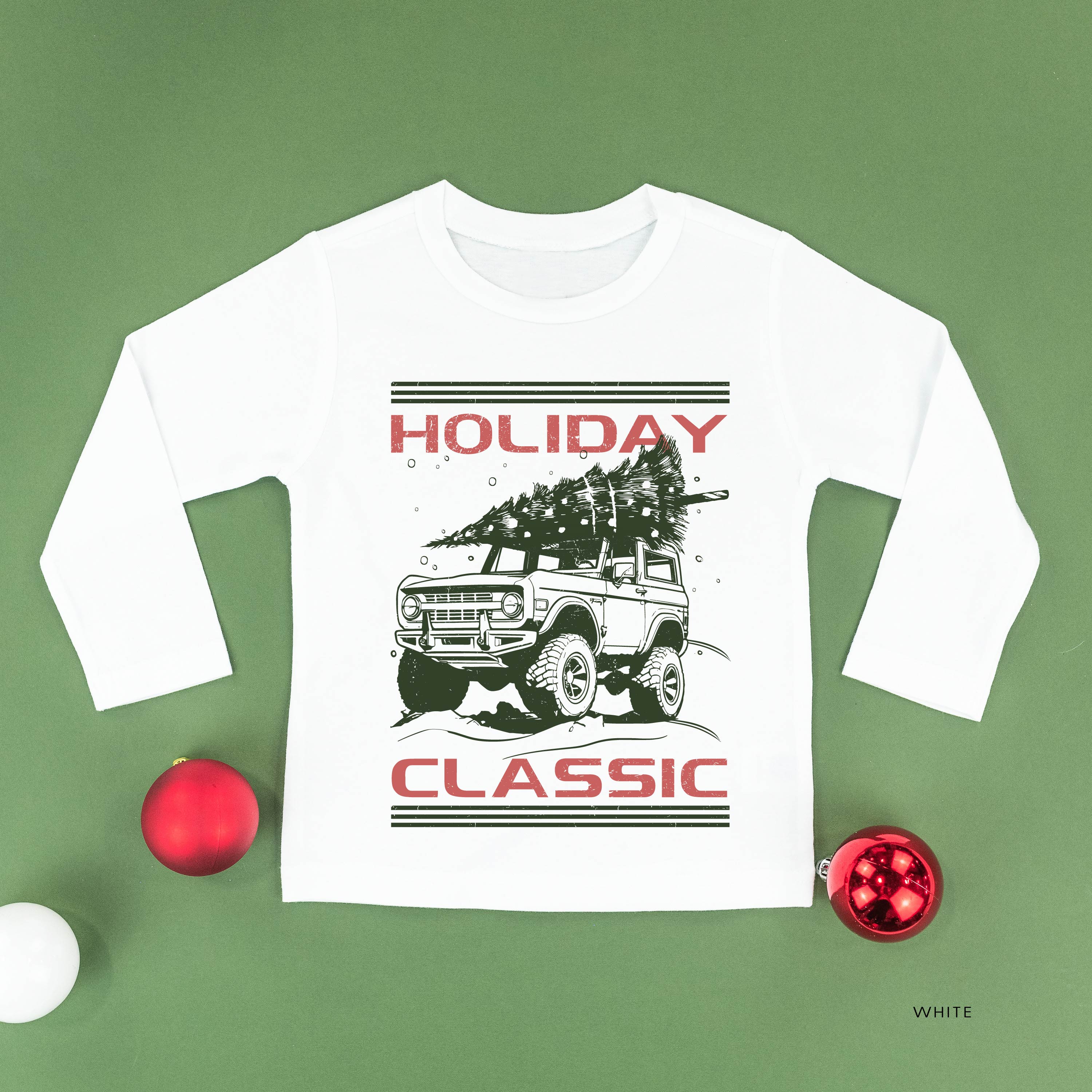 Holiday Classic - Child LONG SLEEVE Tee Little Mama Shirt Shop