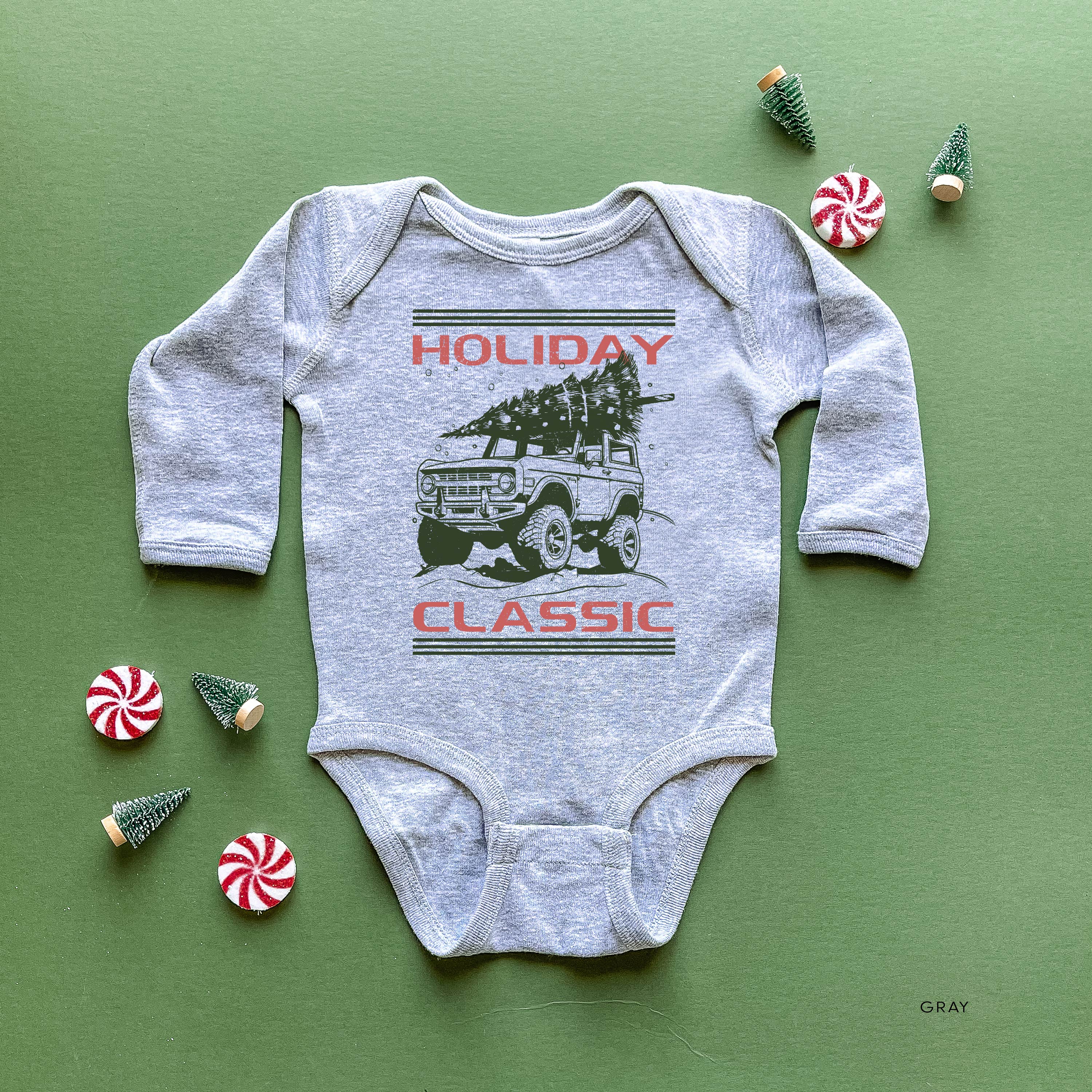 Holiday Classic - Child LONG SLEEVE Tee Little Mama Shirt Shop