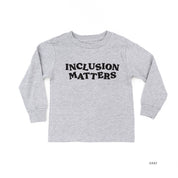 Inclusion Matters - Child Long Sleeve Tee Little Mama Shirt Shop
