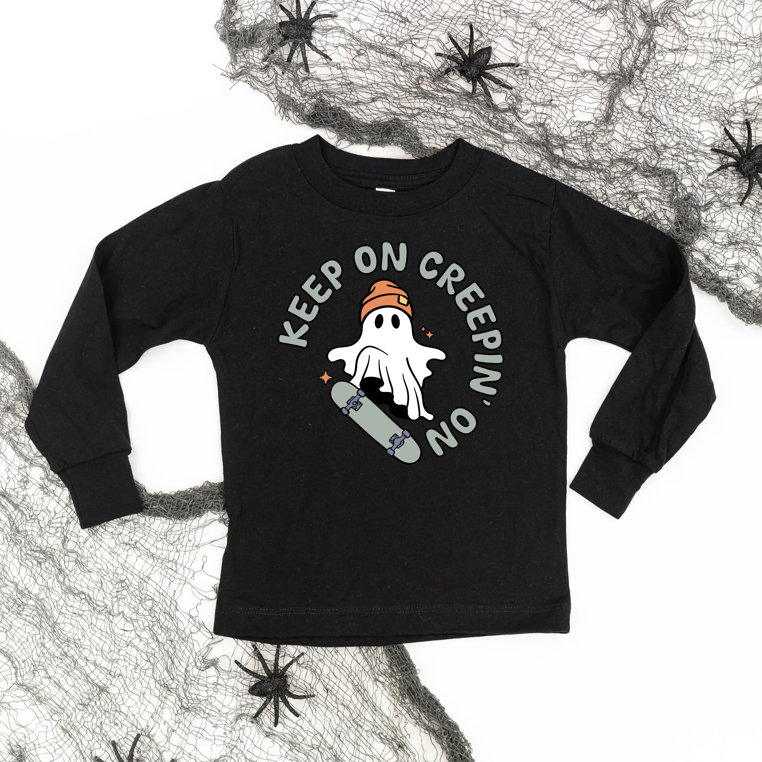 Keep On Creepin' On - Long Sleeve Child Shirt Little Mama Shirt Shop