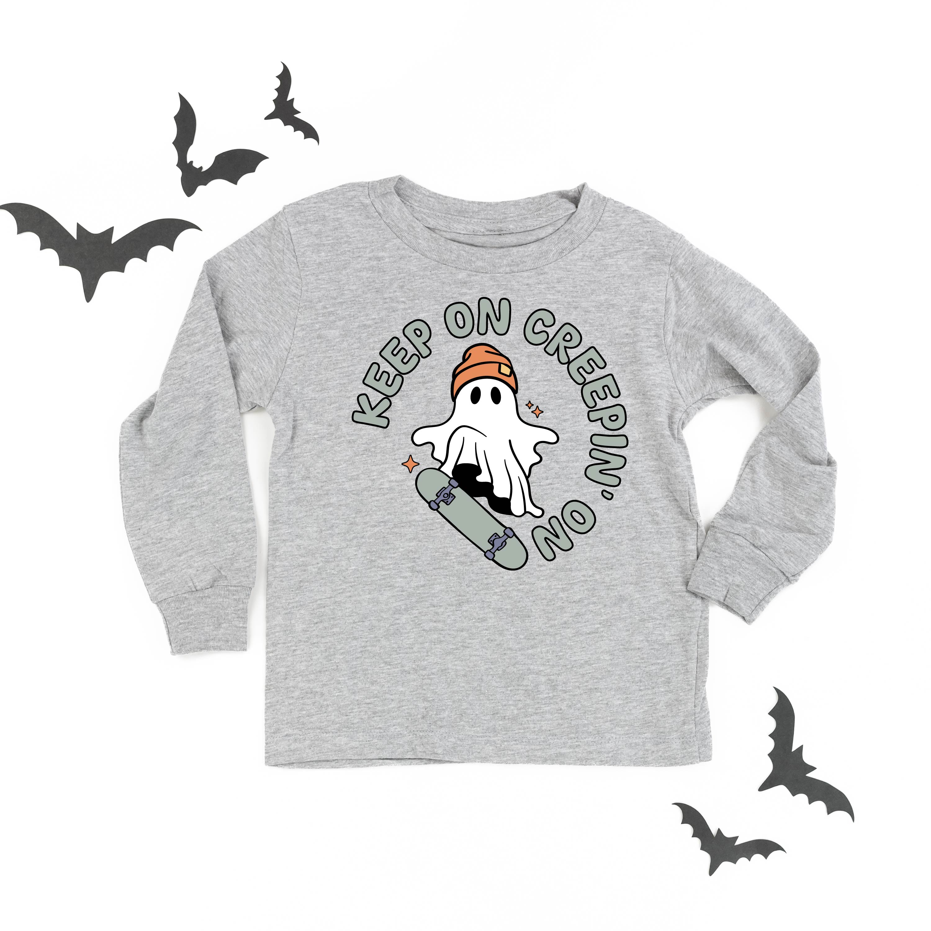 Keep On Creepin' On - Long Sleeve Child Shirt Little Mama Shirt Shop