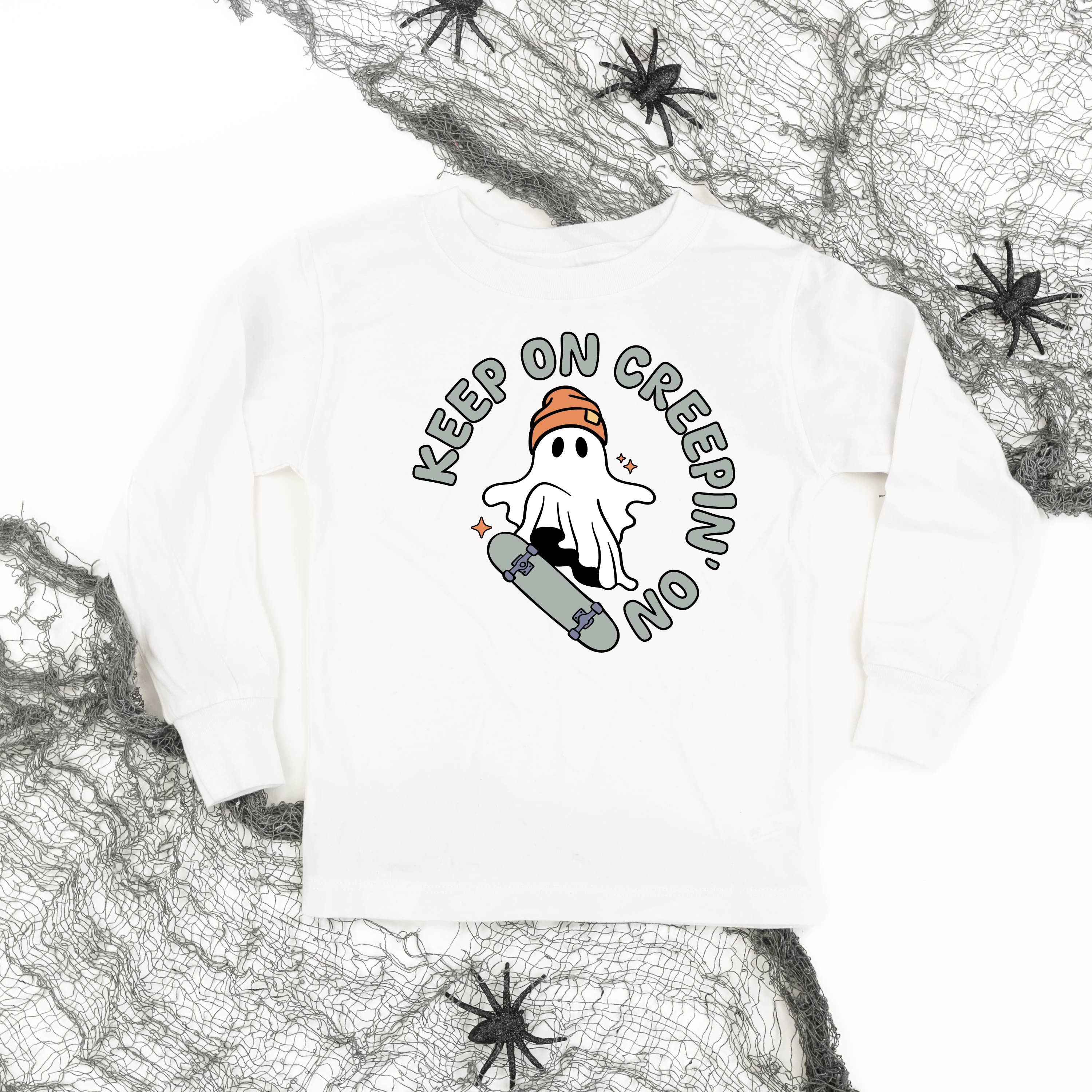 Keep On Creepin' On - Long Sleeve Child Shirt Little Mama Shirt Shop