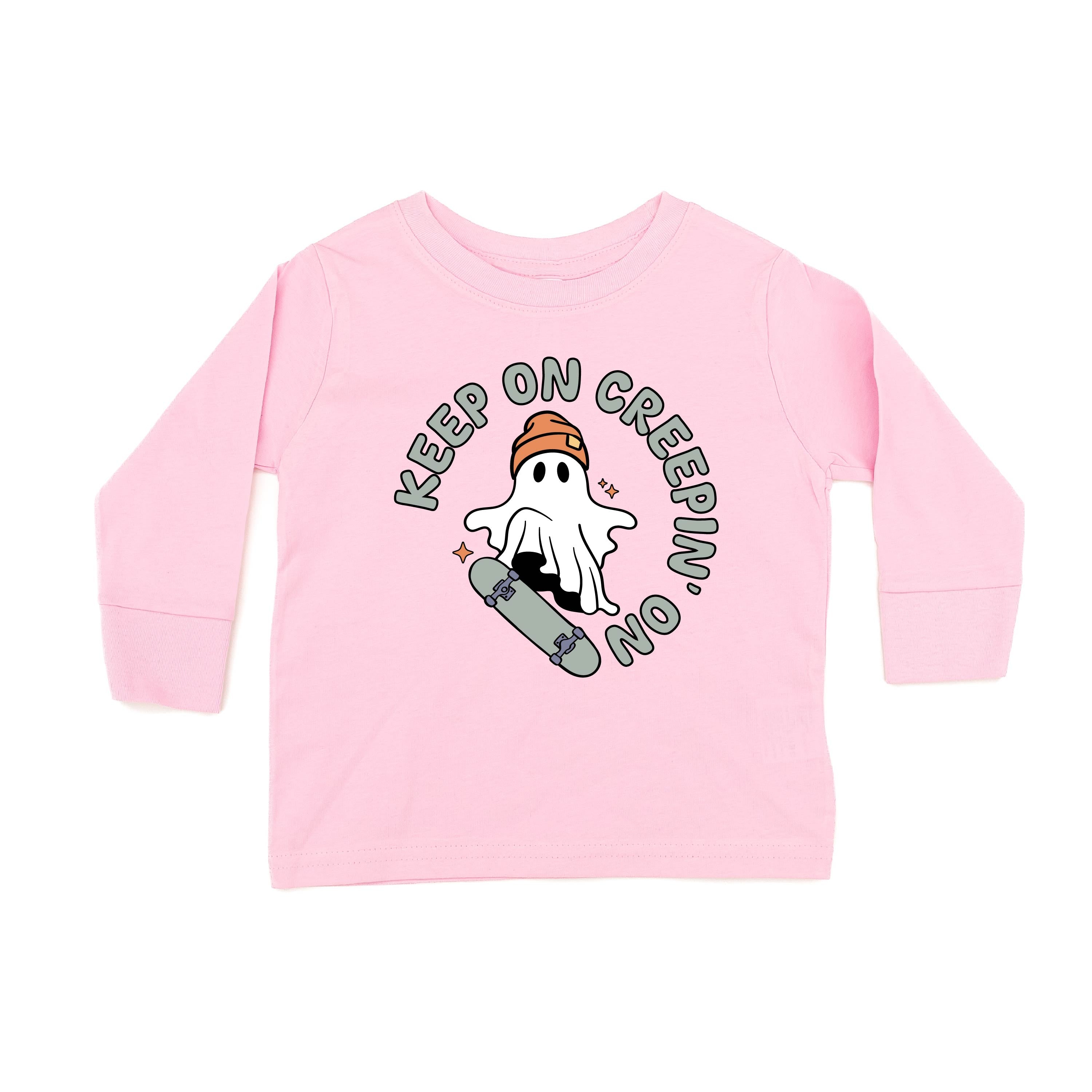 Keep On Creepin' On - Long Sleeve Child Shirt Little Mama Shirt Shop