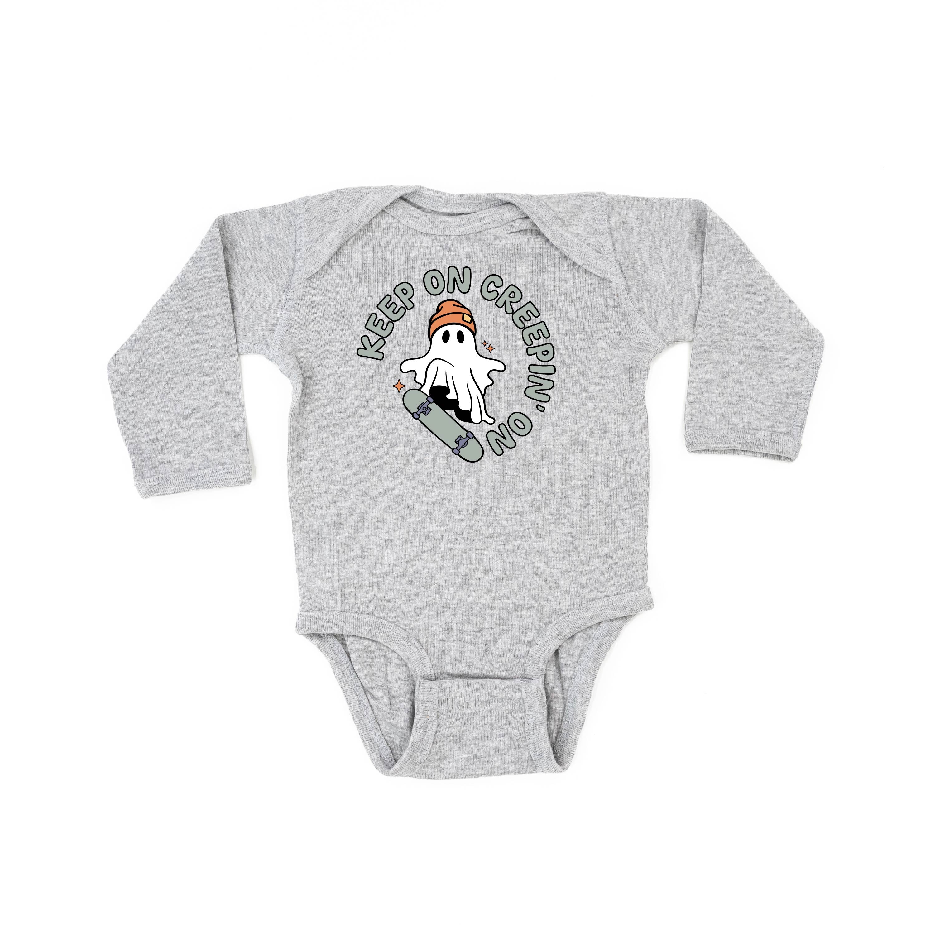 Keep On Creepin' On - Long Sleeve Child Shirt Little Mama Shirt Shop