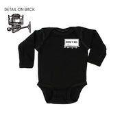 Keepin' It Reel - Fishing Reel (pf&b) - Child LONG SLEEVE Tee Little Mama Shirt Shop