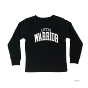 Little Warrior - Varsity - Child Long Sleeve Tee Little Mama Shirt Shop