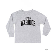 Little Warrior - Varsity - Child Long Sleeve Tee Little Mama Shirt Shop