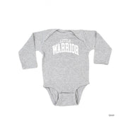 Little Warrior - Varsity - Child Long Sleeve Tee Little Mama Shirt Shop