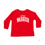 Little Warrior - Varsity - Child Long Sleeve Tee Little Mama Shirt Shop