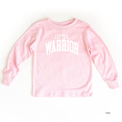 Little Warrior - Varsity - Child Long Sleeve Tee Little Mama Shirt Shop