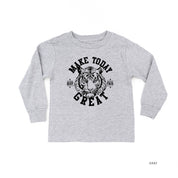 Make Today Great - TIGER - Long Sleeve Child Shirt Little Mama Shirt Shop