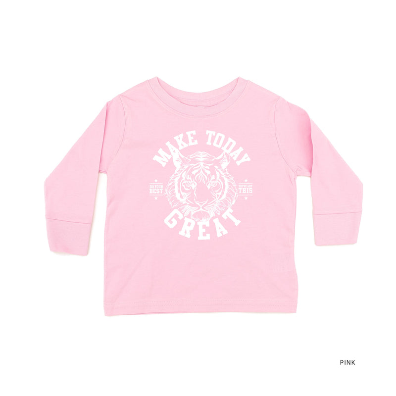 Make Today Great - TIGER - Long Sleeve Child Shirt