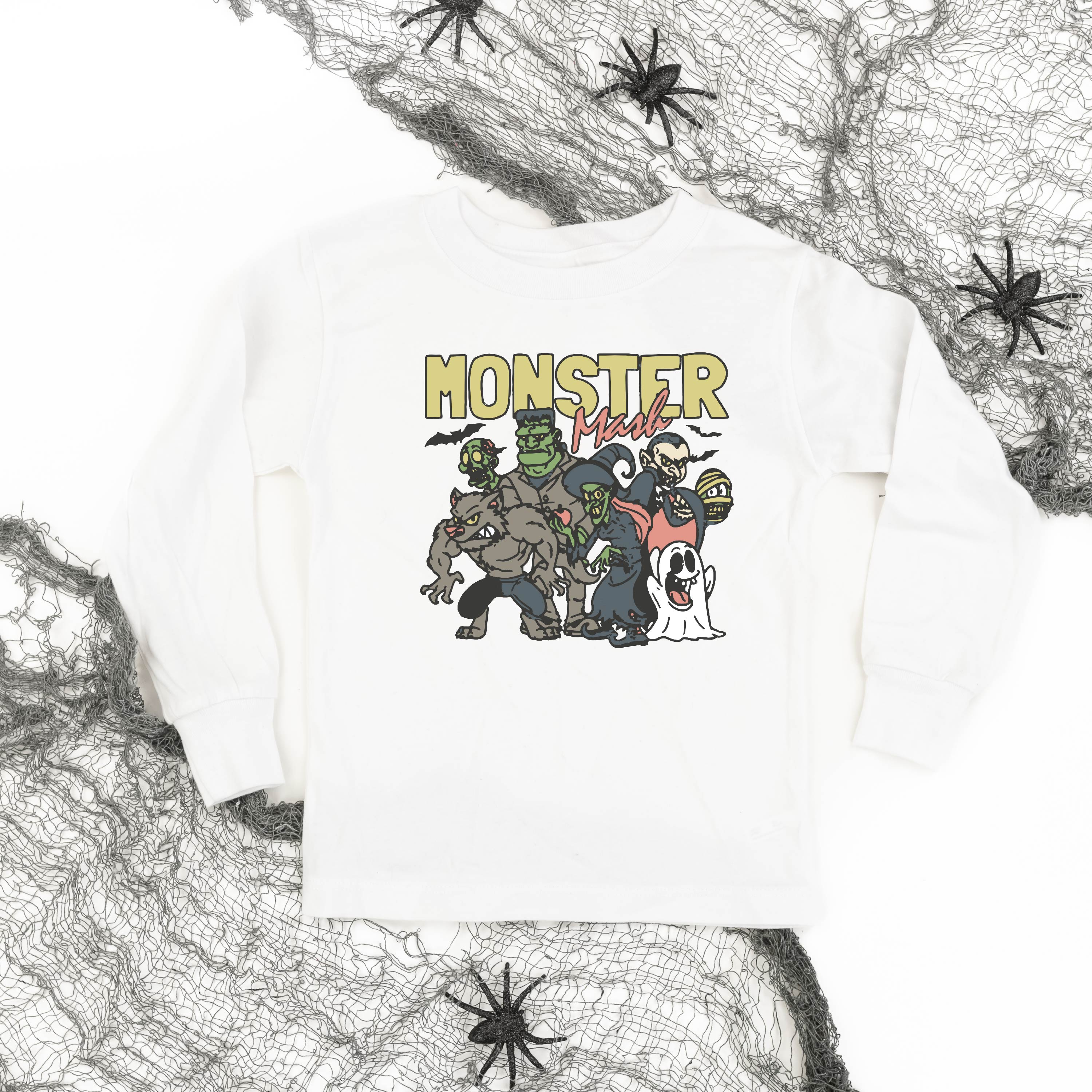 Monster Mash - Long Sleeve Child Shirt Little Mama Shirt Shop