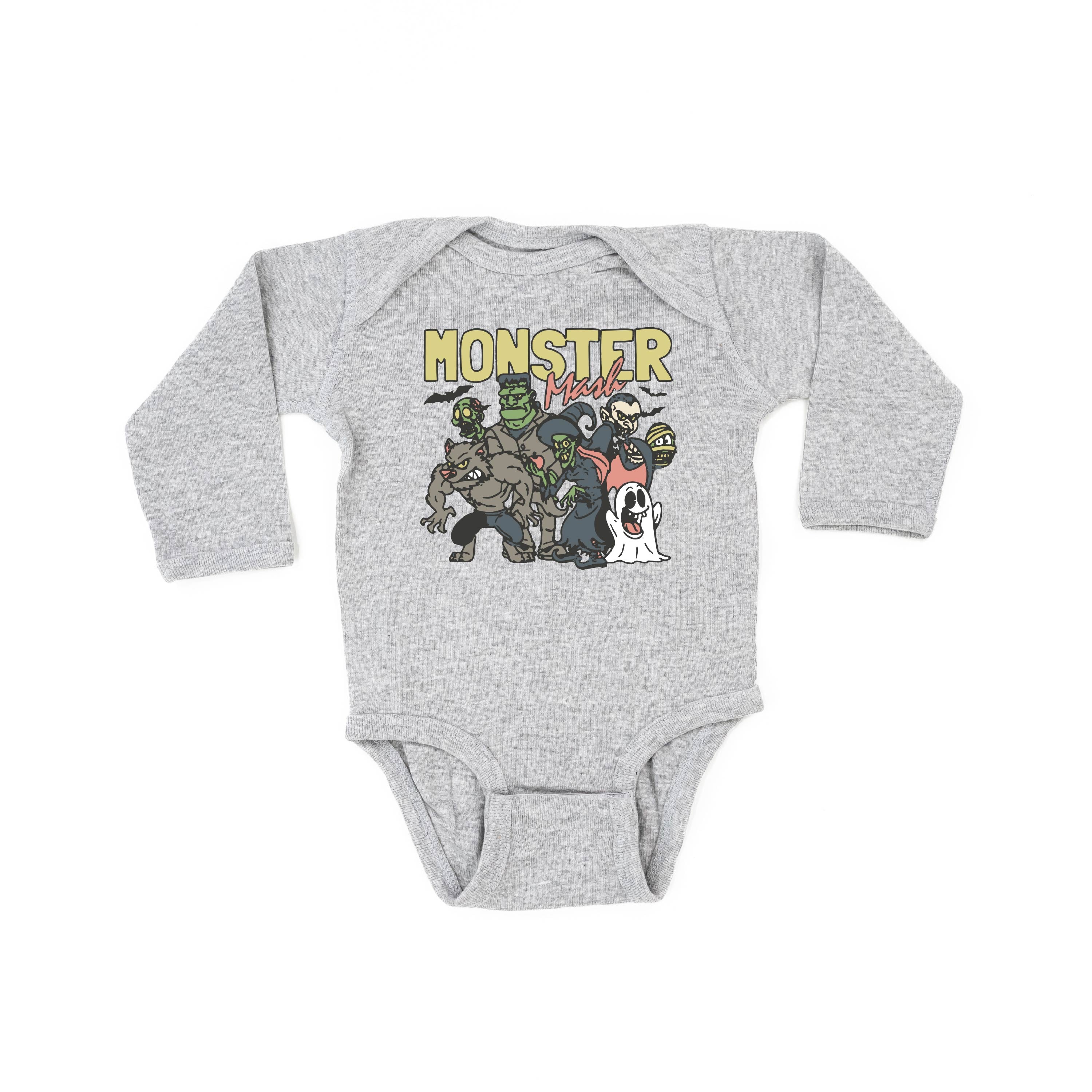 Monster Mash - Long Sleeve Child Shirt Little Mama Shirt Shop