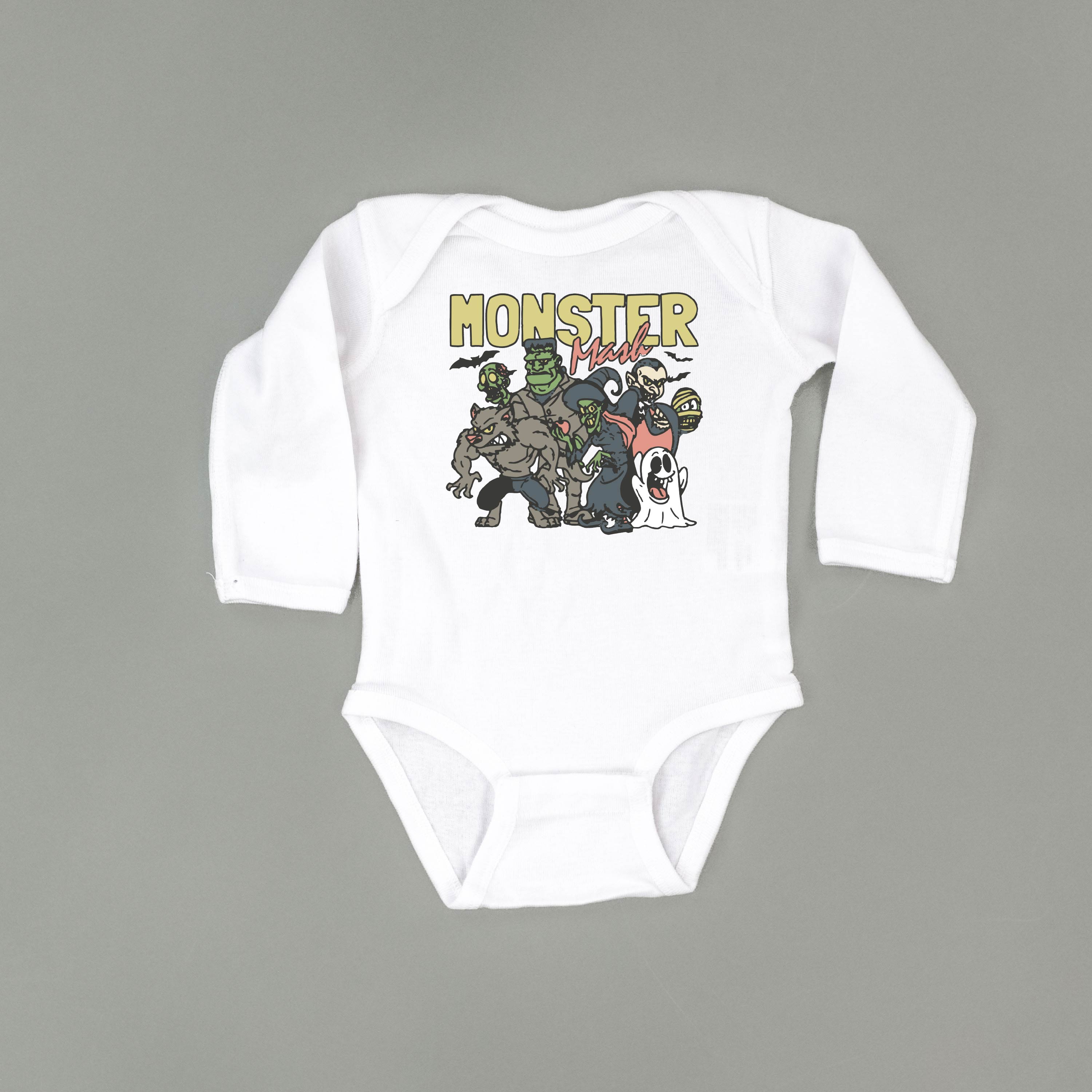 Monster Mash - Long Sleeve Child Shirt Little Mama Shirt Shop
