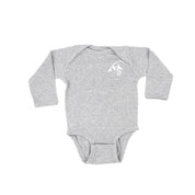 Mountain Fish & Pole - Fish On (pf&b) - Child LONG SLEEVE Tee Little Mama Shirt Shop