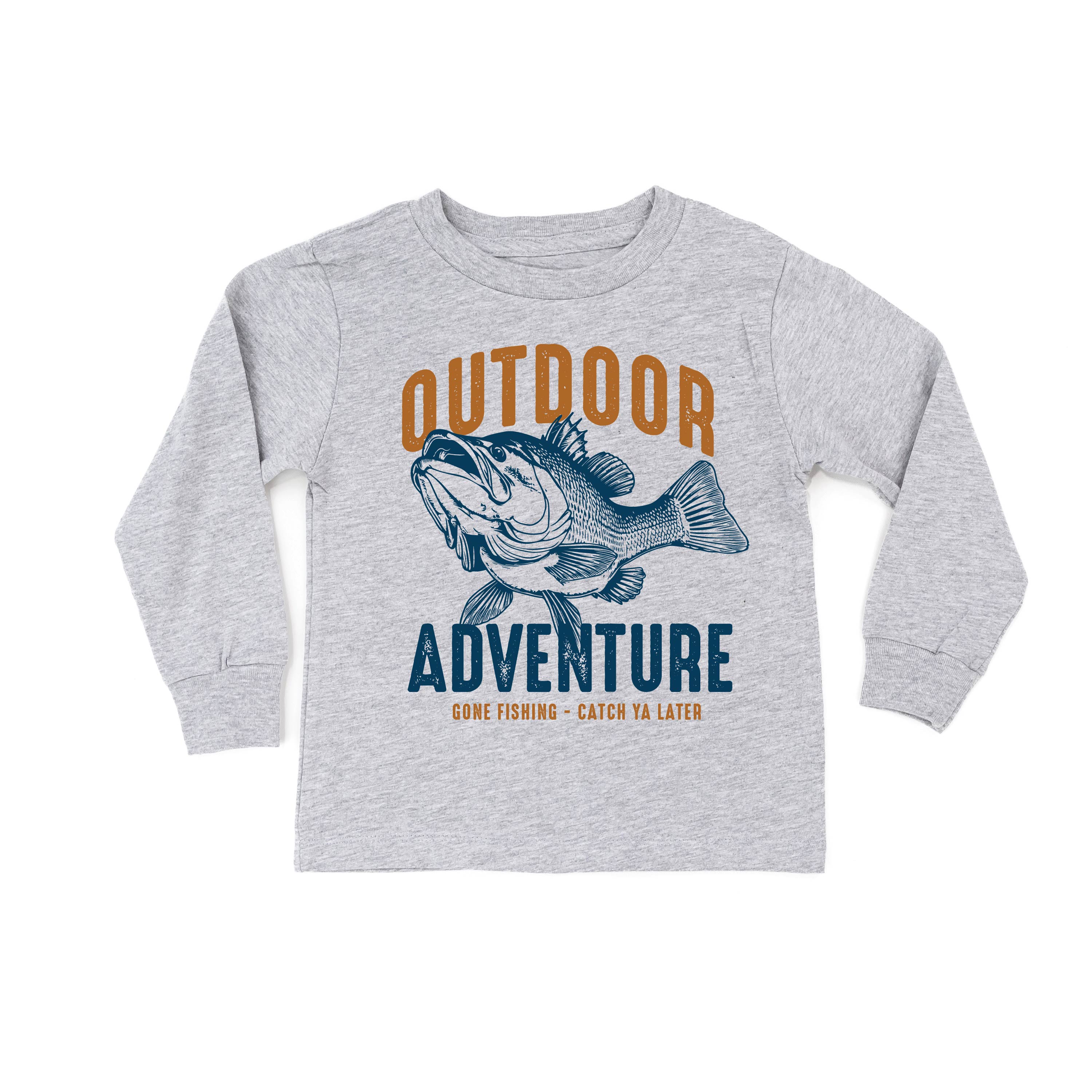 Outdoor Adventure - Child LONG SLEEVE Tee Little Mama Shirt Shop