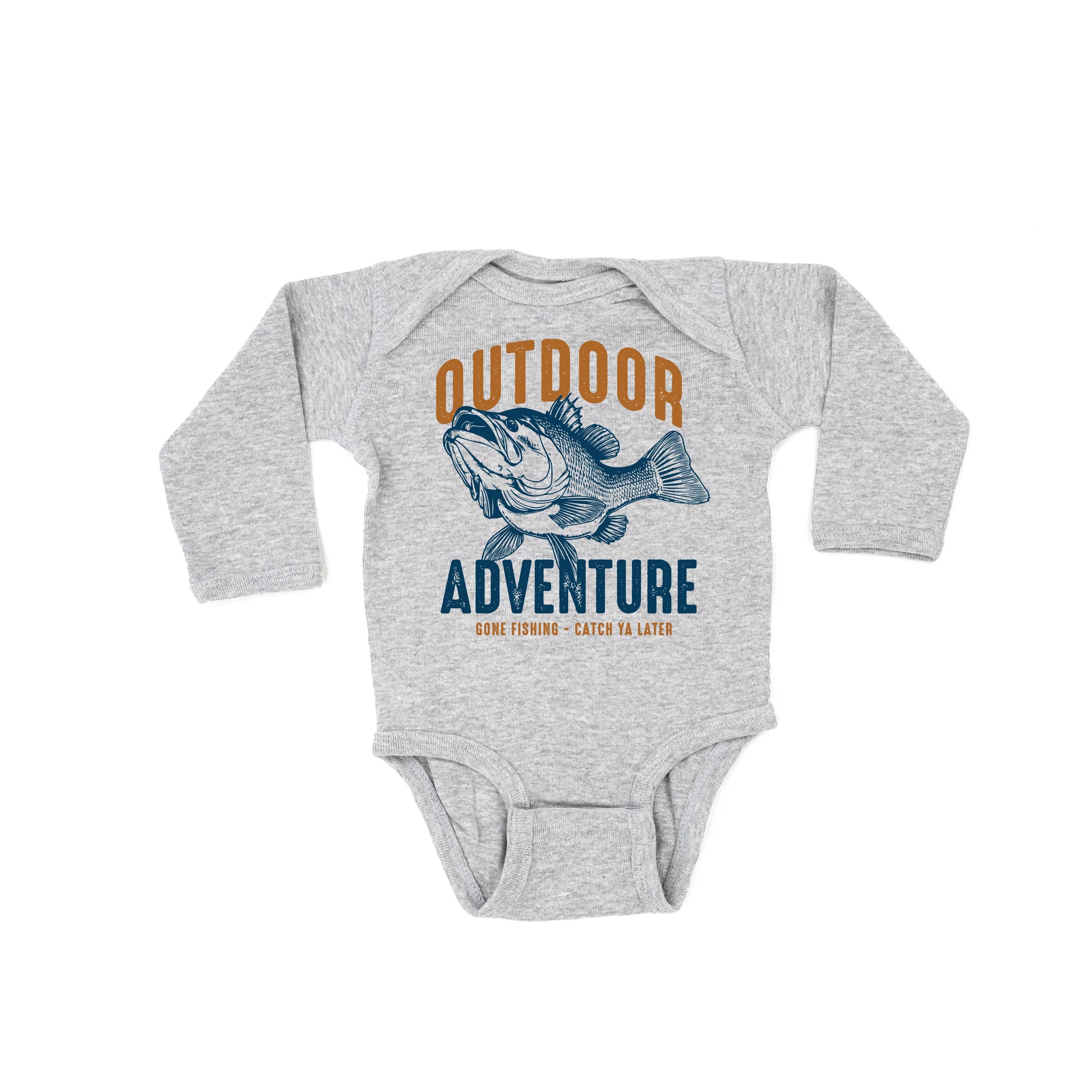 Outdoor Adventure - Child LONG SLEEVE Tee Little Mama Shirt Shop