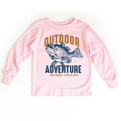 Outdoor Adventure - Child LONG SLEEVE Tee Little Mama Shirt Shop