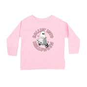 Rollin' Into Halloween - Long Sleeve Child Shirt Little Mama Shirt Shop