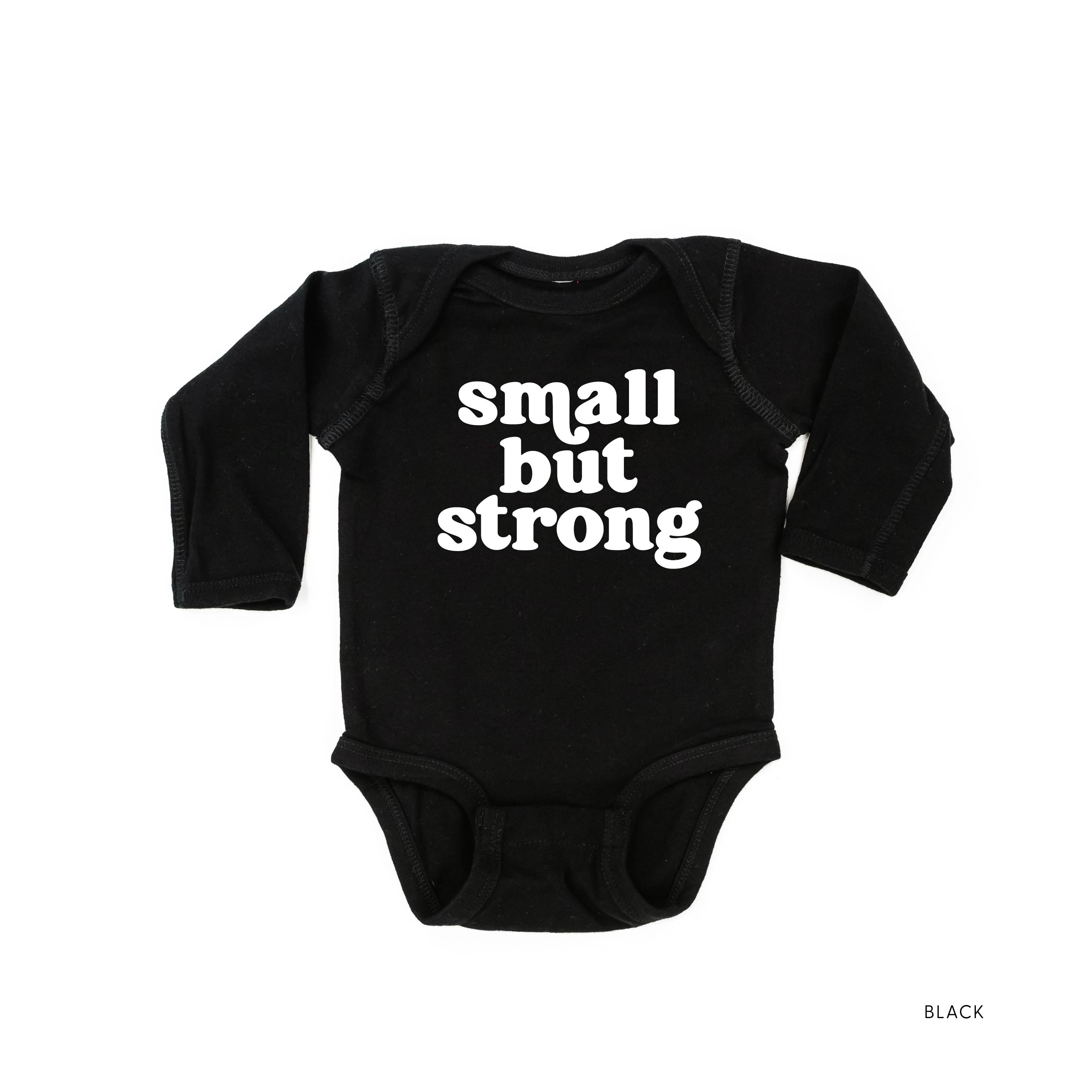 Small But Strong - Child Long Sleeve Tee Little Mama Shirt Shop