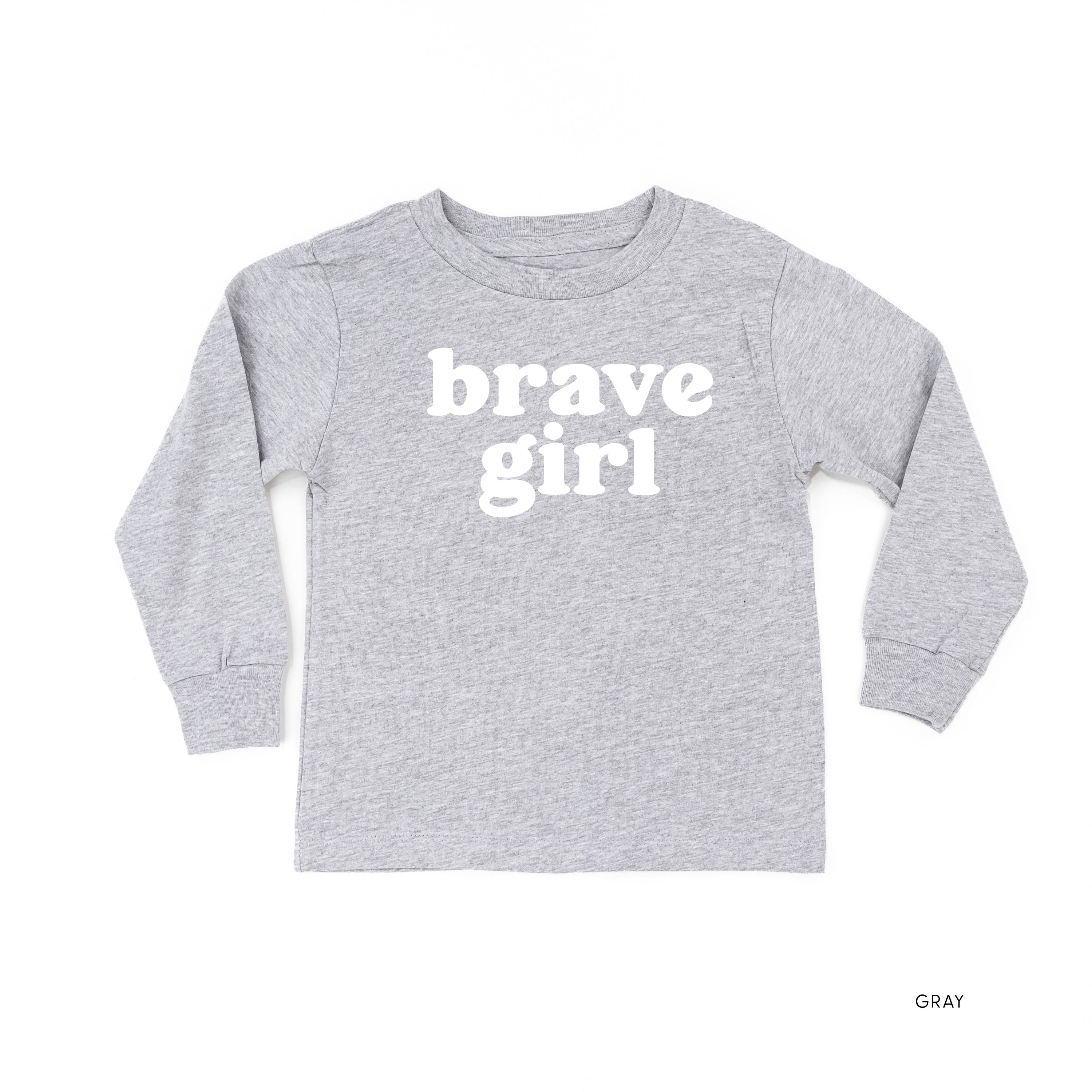 Brave Girl - Child Long Sleeve Tee Little Mama Shirt Shop